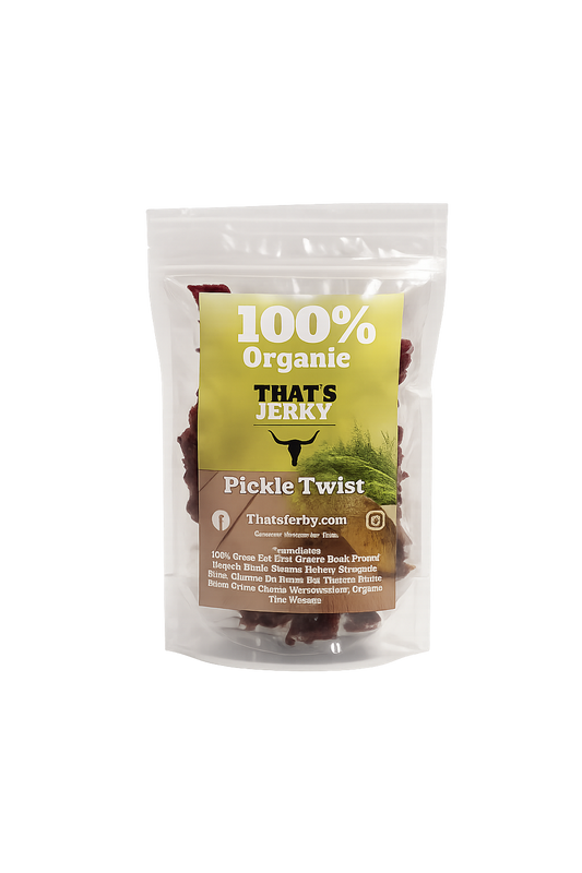 Pickle Beef Jerky 100% Organic